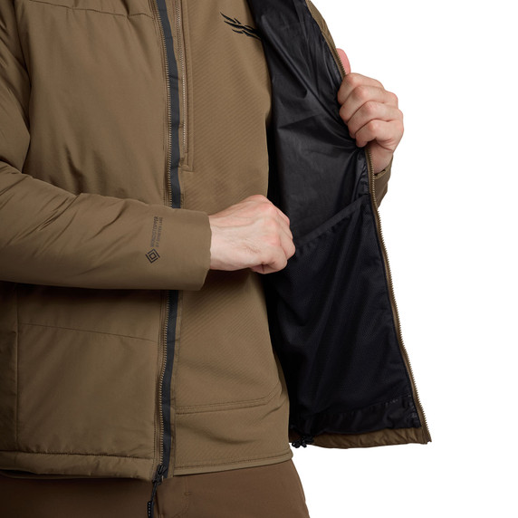 Inside Pocket Image of the Sitka Kelvin Pro Hooded Jacket.