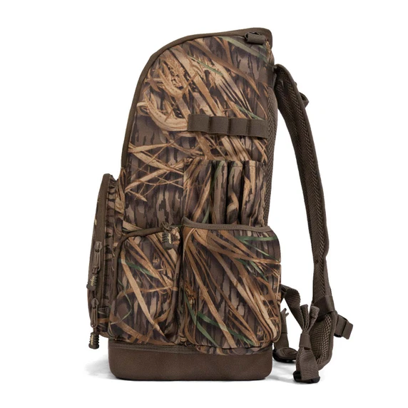 Other side image of the Elite Double Spinning Wing Backpack in Original Shadowgrass.