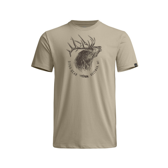 Image of the Sitka Elk Sketch Tee in Light Tan