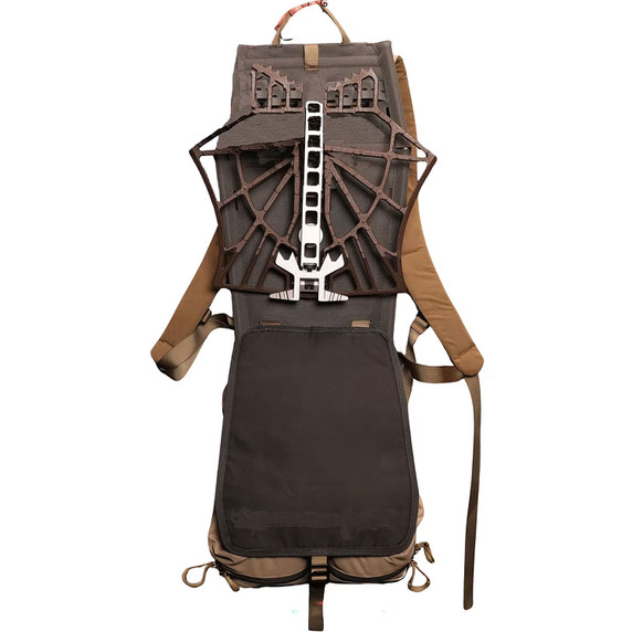 Back image of the Latitude Flyer Backpack.