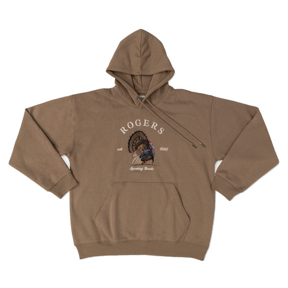 Front image of the Rogers Vintage Strutter Hoodie.