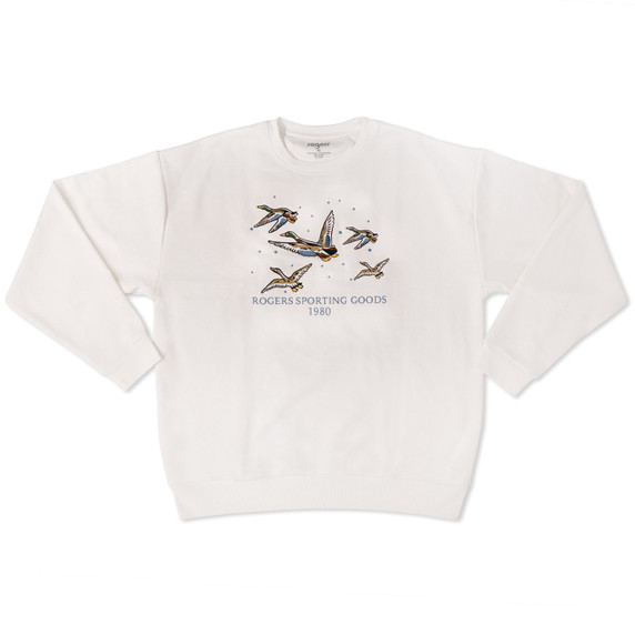 Front image of the Rogers Vintage Strutter Crew.