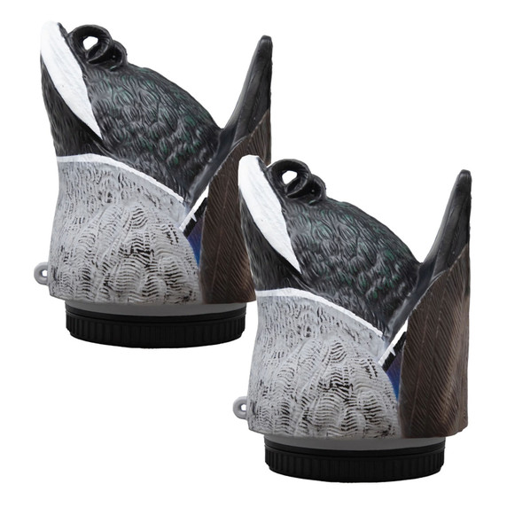 Two Pack Image of the Higdon Outdoors The Ringer Mallard Drake Motion Decoy.