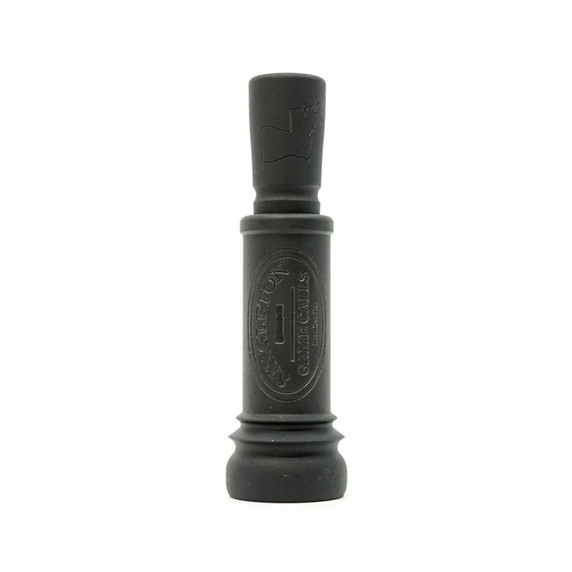 Image of the Singleton Game Calls LA Double Reed Duck Call in Matte Black