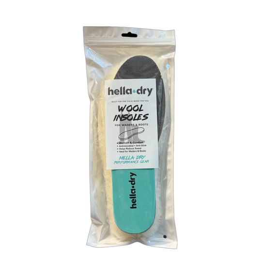 Image of the Hella Dry Wool Insoles.