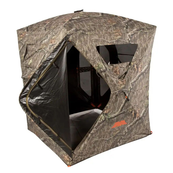 Front image of the Millennium Treestands Antler Shak 30-30 Ground Blind.