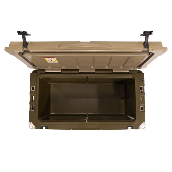 Inside Image of the Rogers Workin' Man 75 Qt Cooler - Mossy Oak Edition.