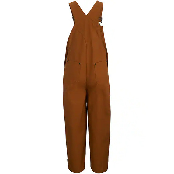 Back image of the Carhartt Child Loose Fit Canvas Bib Overall.