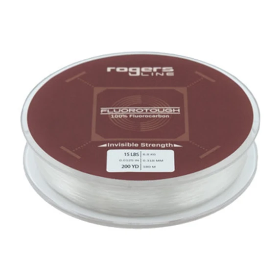Front image of the Rogers Sporting Goods FluoroTough Fishing Line - 200 Yards.