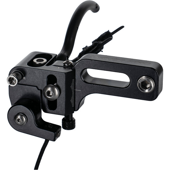 Side image of the AAE Driven Pro Arrow Rest, Left Handed.