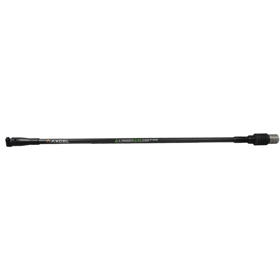 Image of the Axcel CarboFlax 500 Stabilizer, 24" in Black.