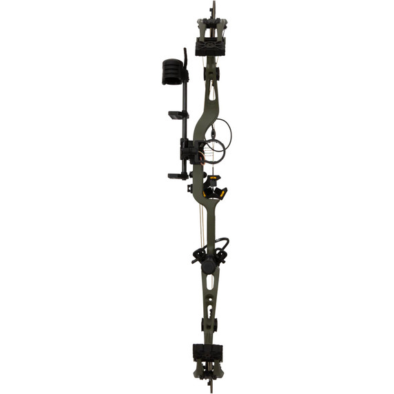Front Image of the Bear Alaskan XT RTH Bow Package in Olive.