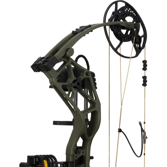 Detailed Image of the Bear Alaskan XT RTH Bow Package in Olive.