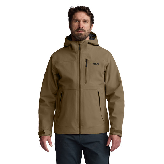 Front Model Image of the Sitka Grindstone GTX Jacket.