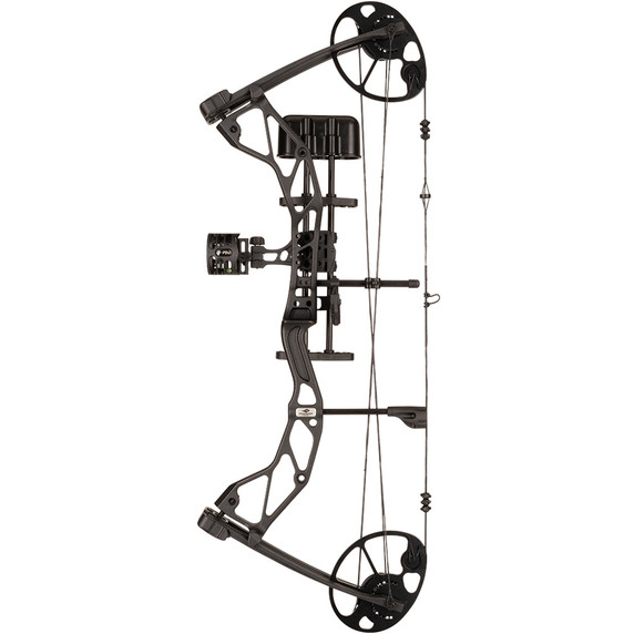 Image of the Diamond Radian Bow Package in Black, 16.5-29.5" 10-55 lbs. Right-Handed.