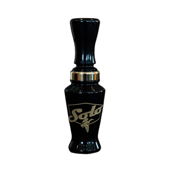 Image of the Pacific Calls Solo Single Reed Duck Call in Black