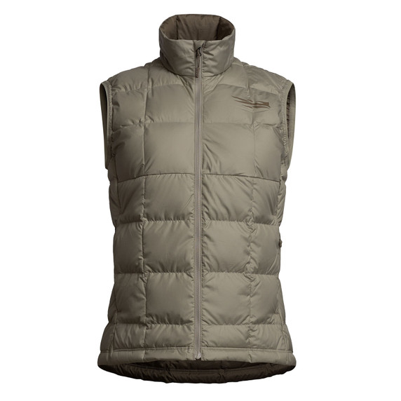 Image of the Sitka Women's Microdown Vest in Oak