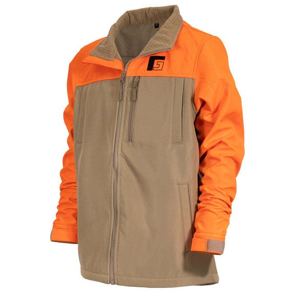 Side Image of the Rogers Youth Upland Jacket.