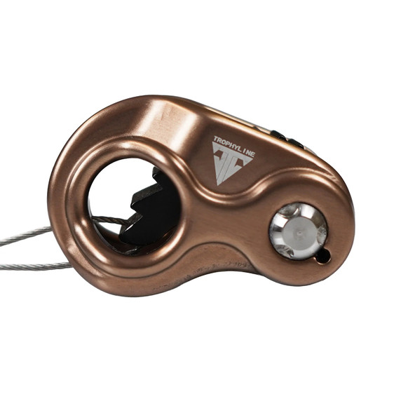Image of the Trophy Line Rise Tree Saddle Ascender 10-13mm, Desert Tan.