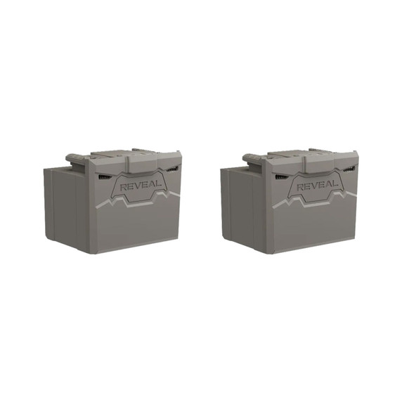 Tilted image of the Tactacam Reveal Flexpack R10 Power System, 2 Pack.