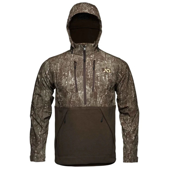Image of the First Lite Suppressor Hybrid Jacket in Darkwater