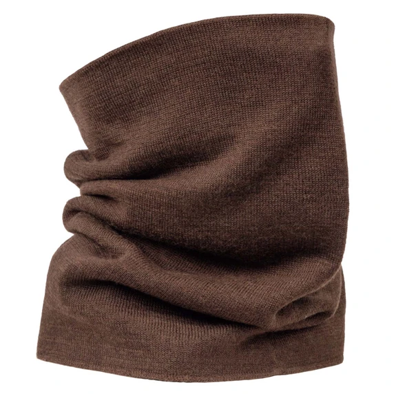 Image of the Huntworth Merino Wool Heat Boost Neck Gaiter in Ash Brown