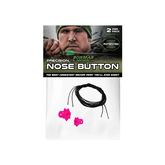 Image of the Bowmar Archery Nose Button in Pink
