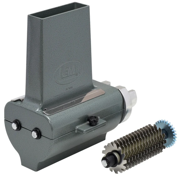 Image of the LEM BigBite 2 in 1 Jerky Slicer/Tenderizer Attachment for Grinder.