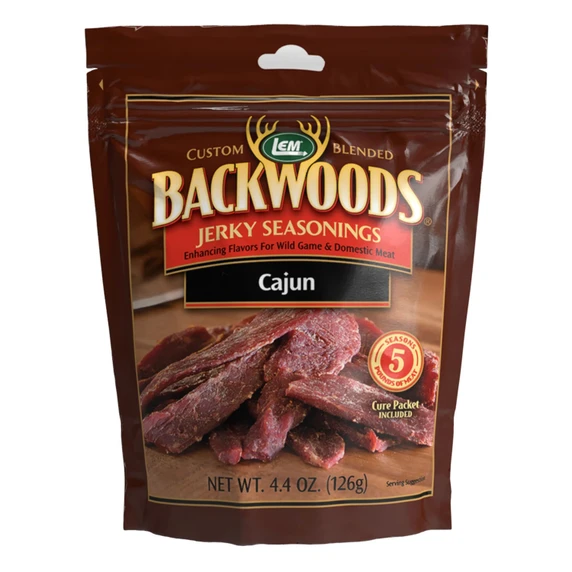 Image of the LEM Backwoods Cajun Jerky Seasoning for 5 Lbs.