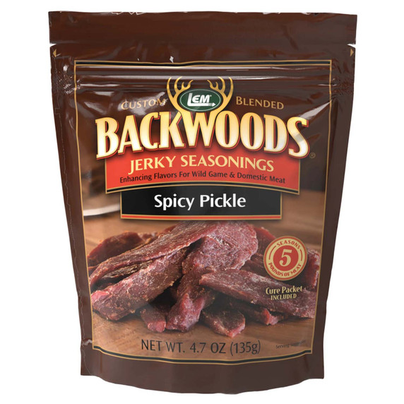 Image of the LEM Backwoods Spicy Pickle Jerky Seasoning for 5 Lbs.