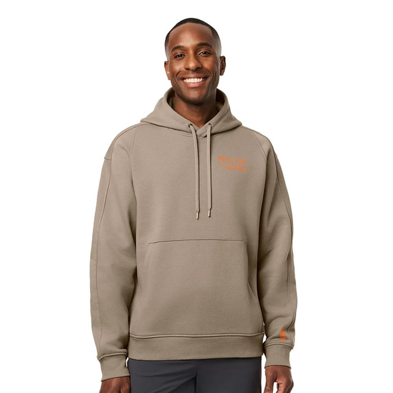 Front Model Image of the Yeti Wild Pullover Fleece Hoodie.