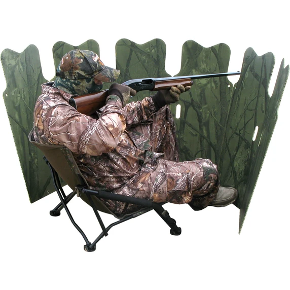 In use image of the GhostBlind Phantom Blind 6-Panel.