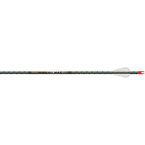 Image of the Easton 5mm FMJ Max Arrows with Half Outs 400, 6 Pack.