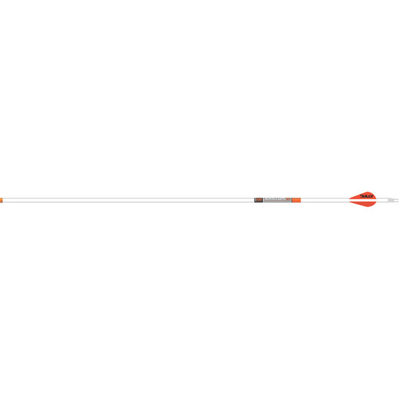 Image of the Easton 6.5 Whiteout Arrows 300 2" Bully Vanes, 6 Pack.