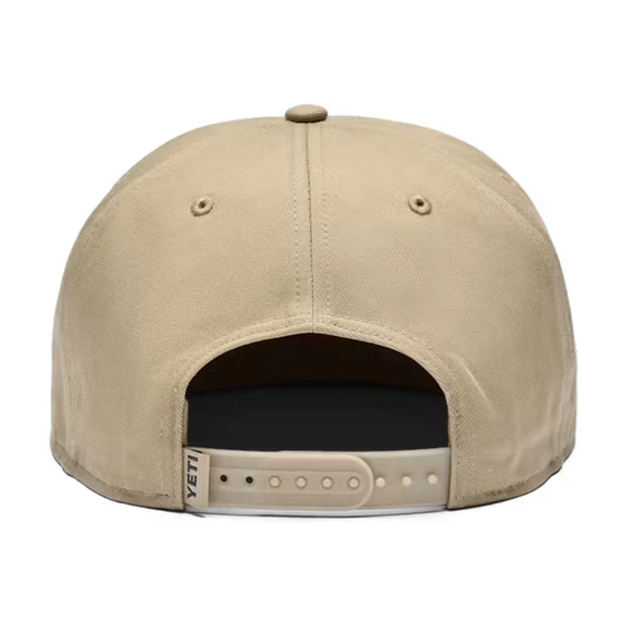 Back Image of the Yeti Wood Duck Flat Brim Rope Hat.