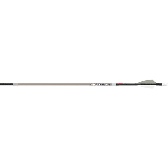 Image of the Carbon Express Maxima Red 5mm Stone Gray Arrows 400, 6 Pack.