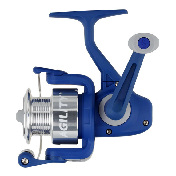 Side image of the Shakespeare Agility Spinning Reel.