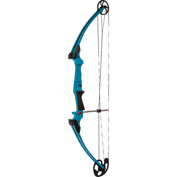 Image of the Genesis Bow in Teal, Left Handed.