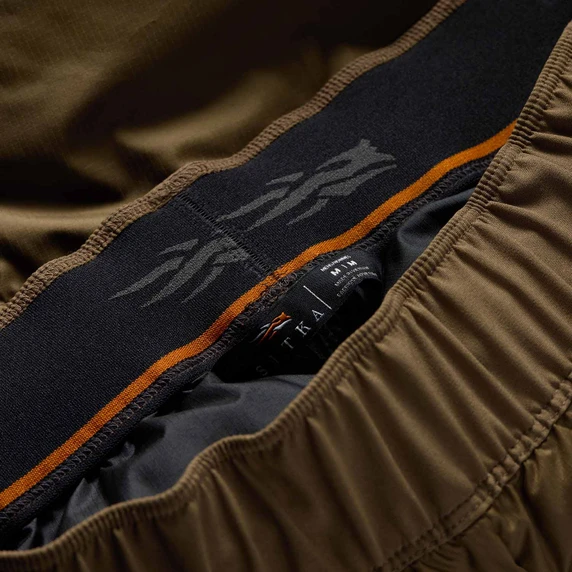 Internal Waistband Image of the Sitka Microdown Pant.