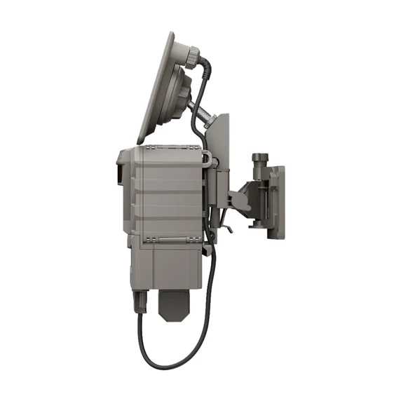 Flipped side image of the Tactacam Reveal Pro 4 Solar Cellular Trail Camera.