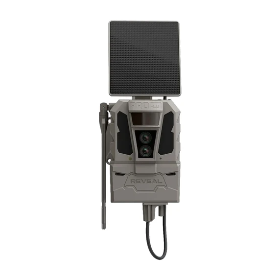 Image of the Tactacam Reveal Pro 4 Solar Cellular Trail Camera.