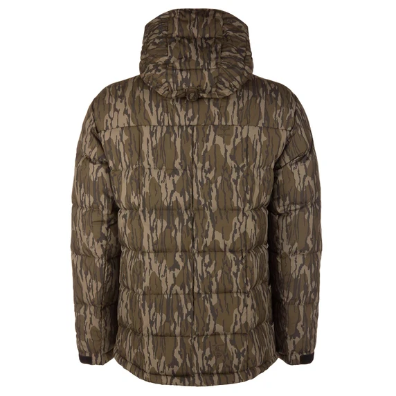 Back Image of the Drake Waterfowl BMF Down Jacket.