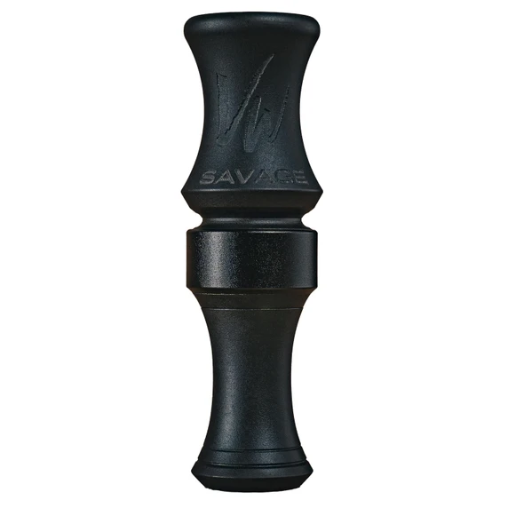 Image of the Vendetta Savage Single Reed Duck Call in Black.