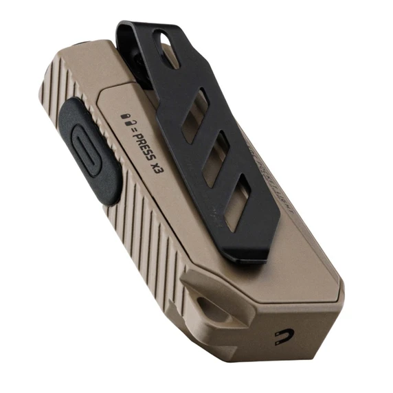 Back Image of the Nebo Lighting 1K EDC Pocket Light.