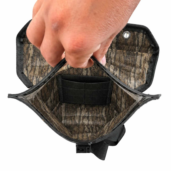 Inside Empty Image of the Dry Pocket Waterproof Floating Shell Bag.