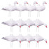 Pro-Grade Snow Goose Silhouette Decoys - Pack of 12