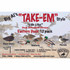 Take Em Style Easter Duck Silhouettes 12 Pack