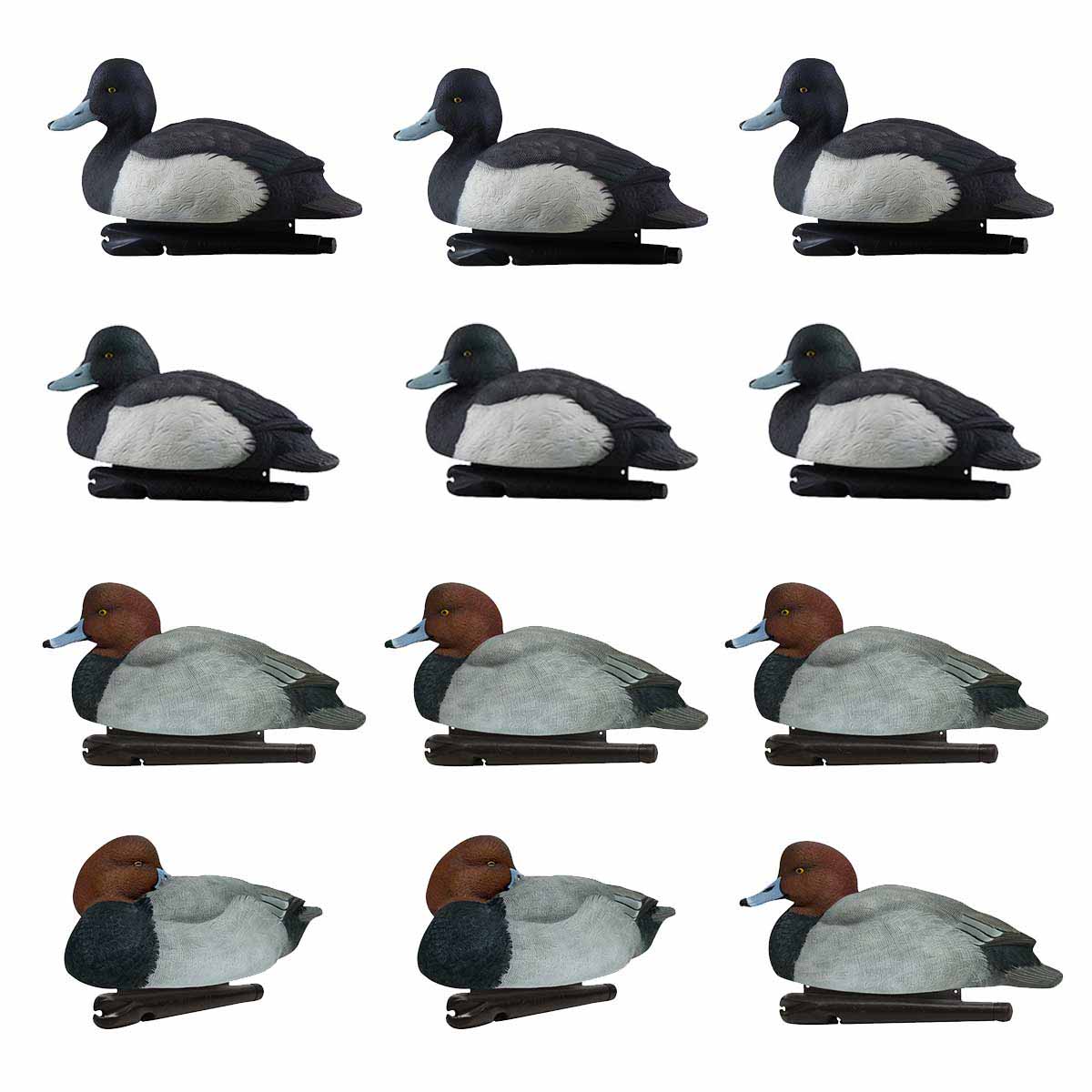Avian-X Topflight Diver Duck Decoys, 12 Pack | Rogers Sporting Goods