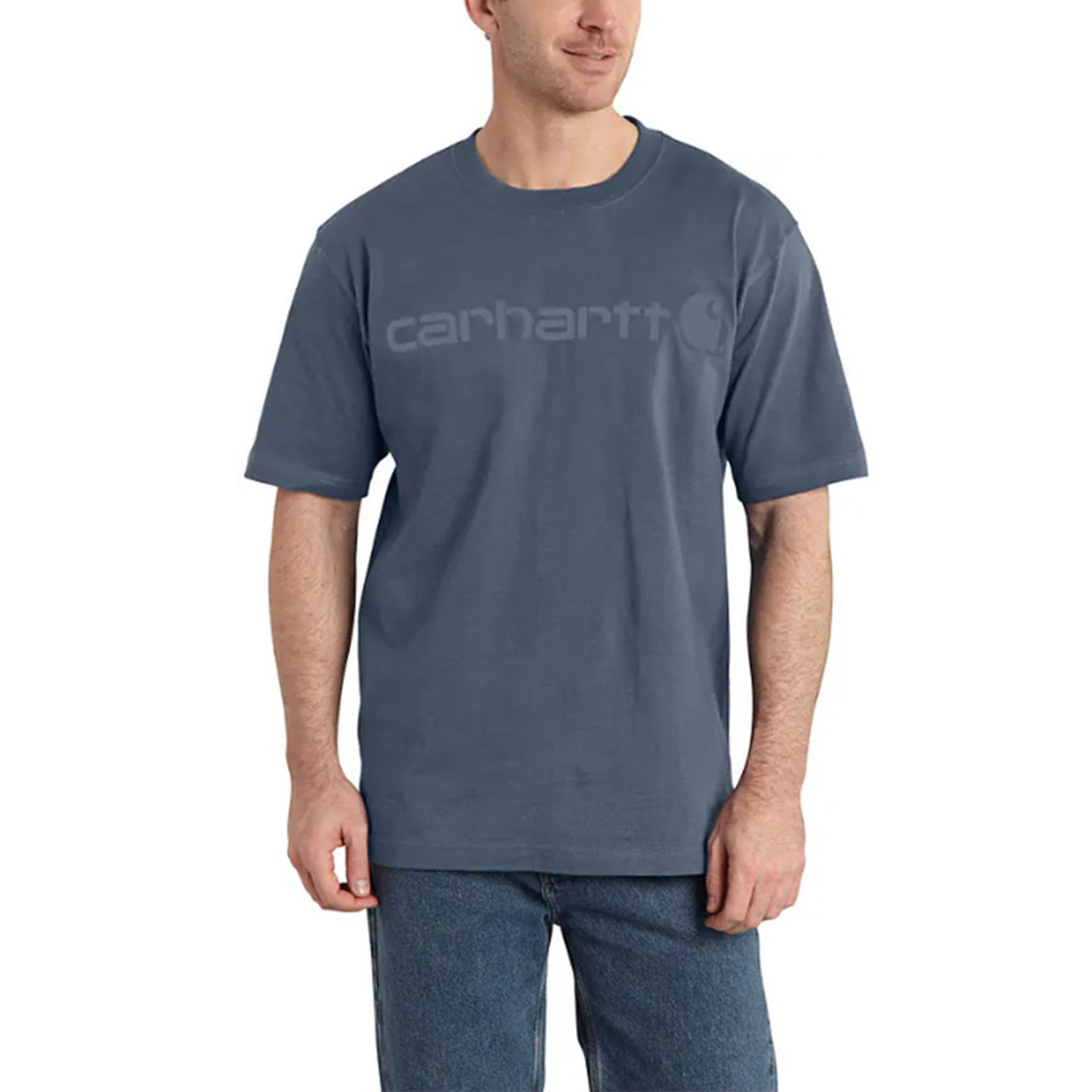 Carhartt Loose Fit Heavyweight Short Sleeve Logo Graphic T-Shirt