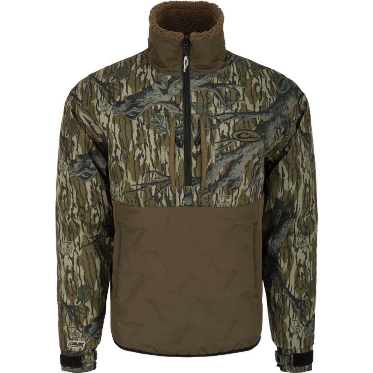 Drake LST Guardian Flex Double Down Eqwader 1/4 Zip Jacket